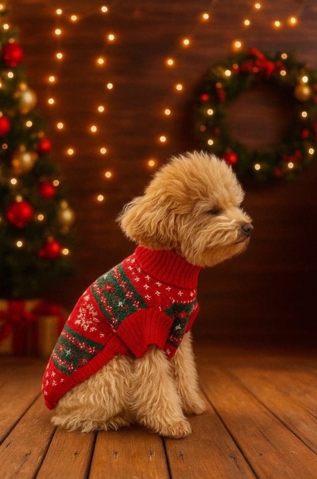 Kırmızı Köpek Kıyafeti