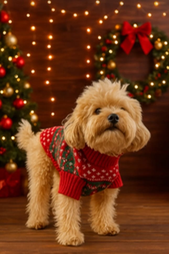 Kırmızı Köpek Kıyafeti